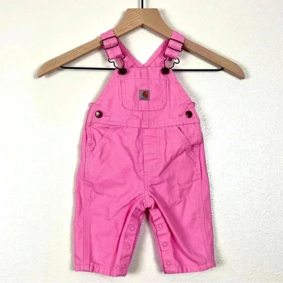 Baby Girl Carhartt Overalls - Picture 1 of 5